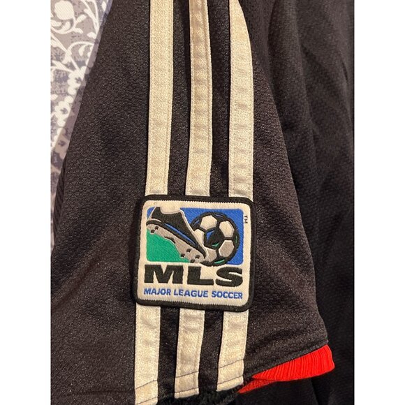 Adidas Kids D.C. United Soccer Jersey With VW Logo Black & White - Picture 9 of 11